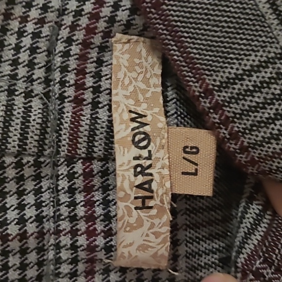 Harlow plaid belted pants - Picture 5 of 6